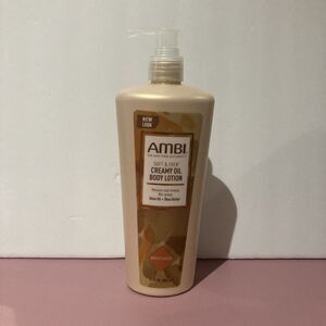 Ambi Soft & Even‎ Creamy Oil Lotion Olive Oil Shea Butter 12 oz New Look USA